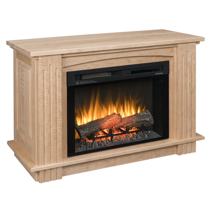 Hoosier Timbercraft Bristol Brown Maple Fireplace