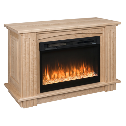 Hoosier Timbercraft Bristol Brown Maple Fireplace
