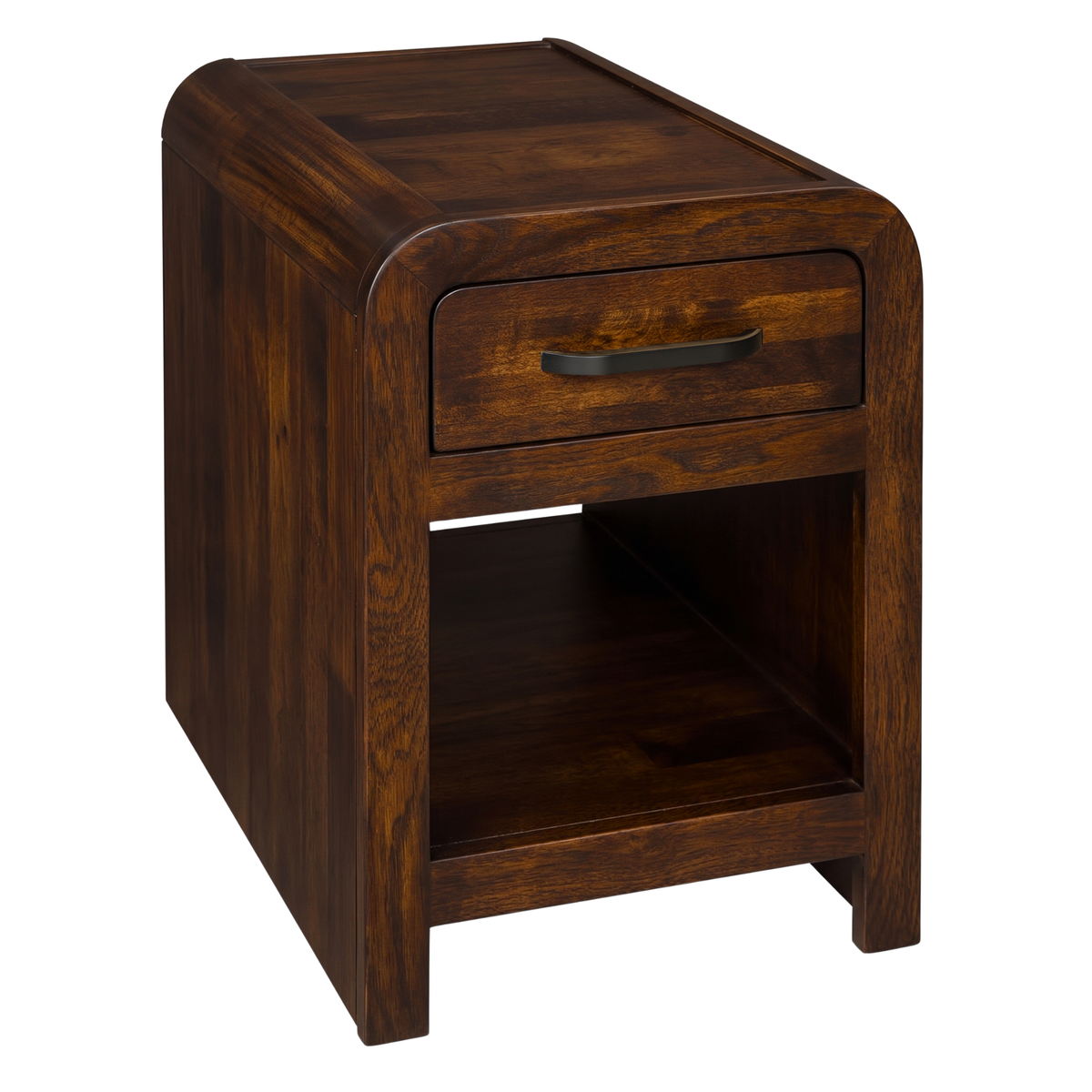 Hoosier Timbercraft Crestview Brown Maple End Table