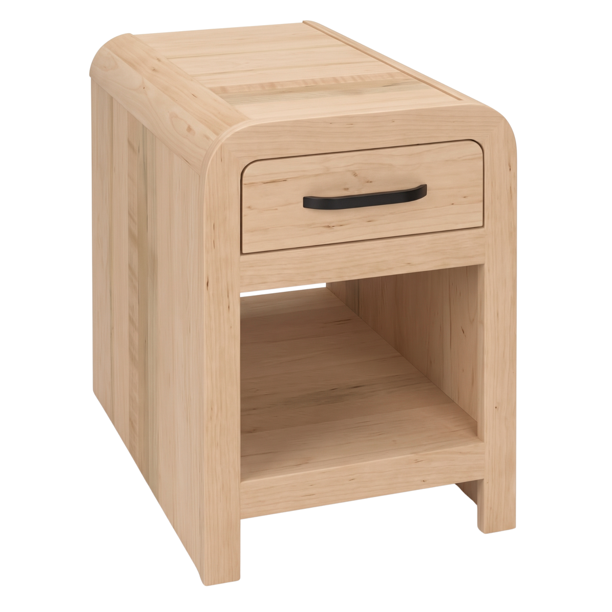 Hoosier Timbercraft Crestview Brown Maple End Table