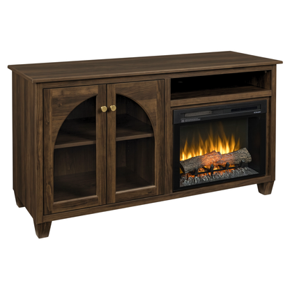 Hoosier Timbercraft Hazelwood Brown Maple Fireplace