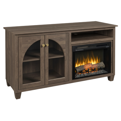 Hoosier Timbercraft Hazelwood Brown Maple Fireplace