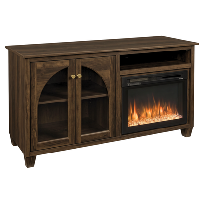 Hoosier Timbercraft Hazelwood Brown Maple Fireplace