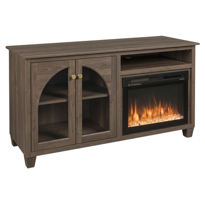 Hoosier Timbercraft Hazelwood Brown Maple Fireplace