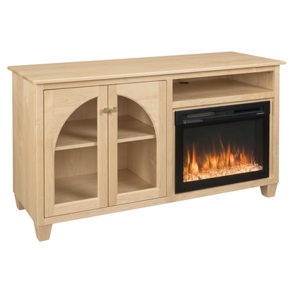 Hoosier Timbercraft Hazelwood Brown Maple Fireplace