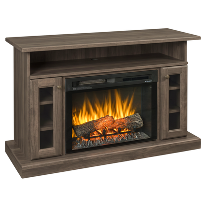 Hoosier Timbercraft Montford Brown Maple Fireplace