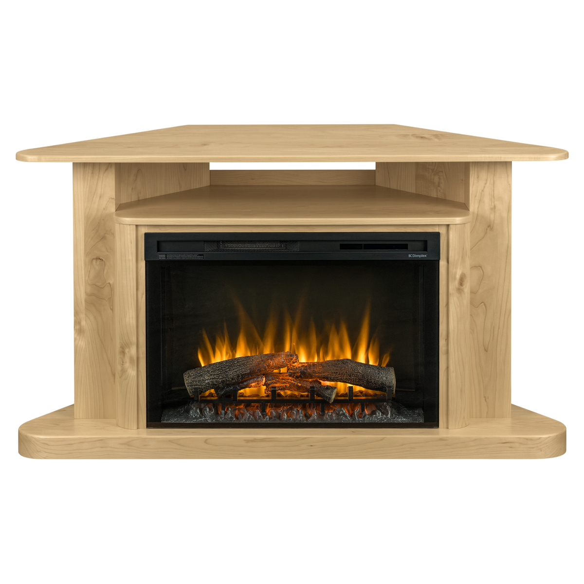 Hoosier Timbercraft Somerset Electric Corner Fireplace