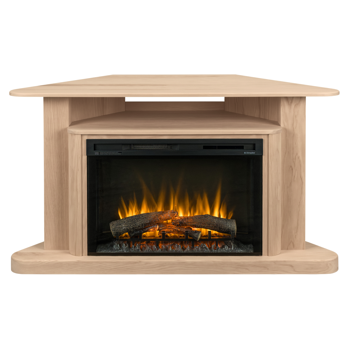 Hoosier Timbercraft Somerset Electric Corner Fireplace