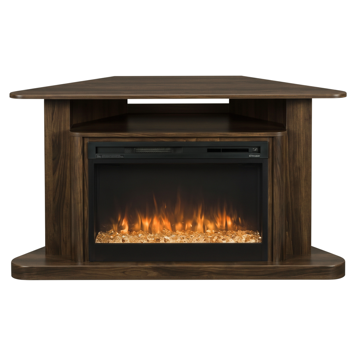 Hoosier Timbercraft Somerset Electric Corner Fireplace
