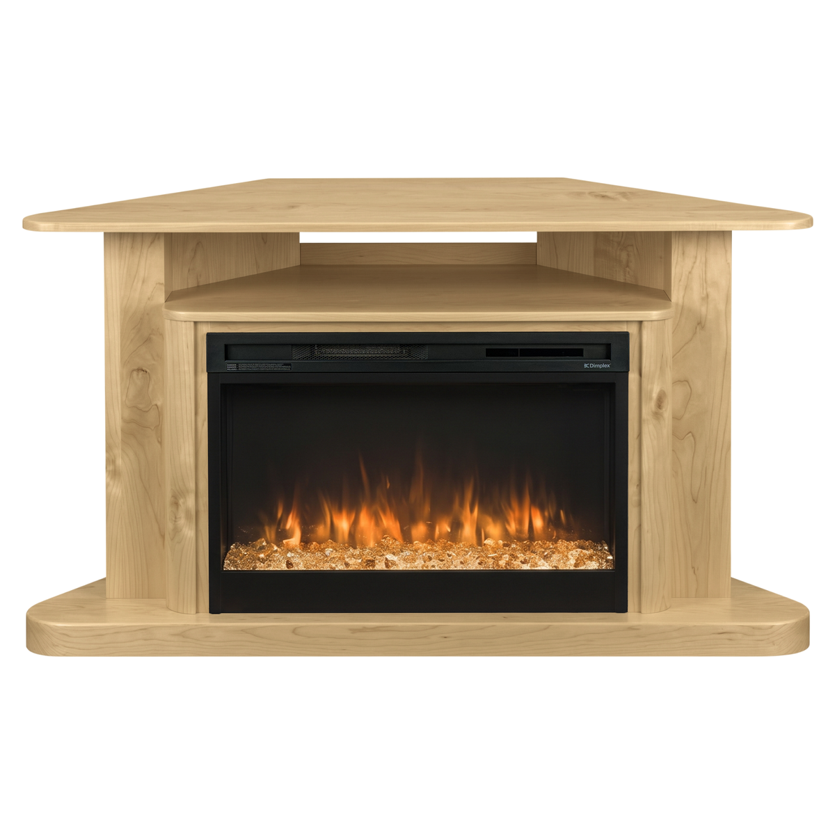 Hoosier Timbercraft Somerset Electric Corner Fireplace