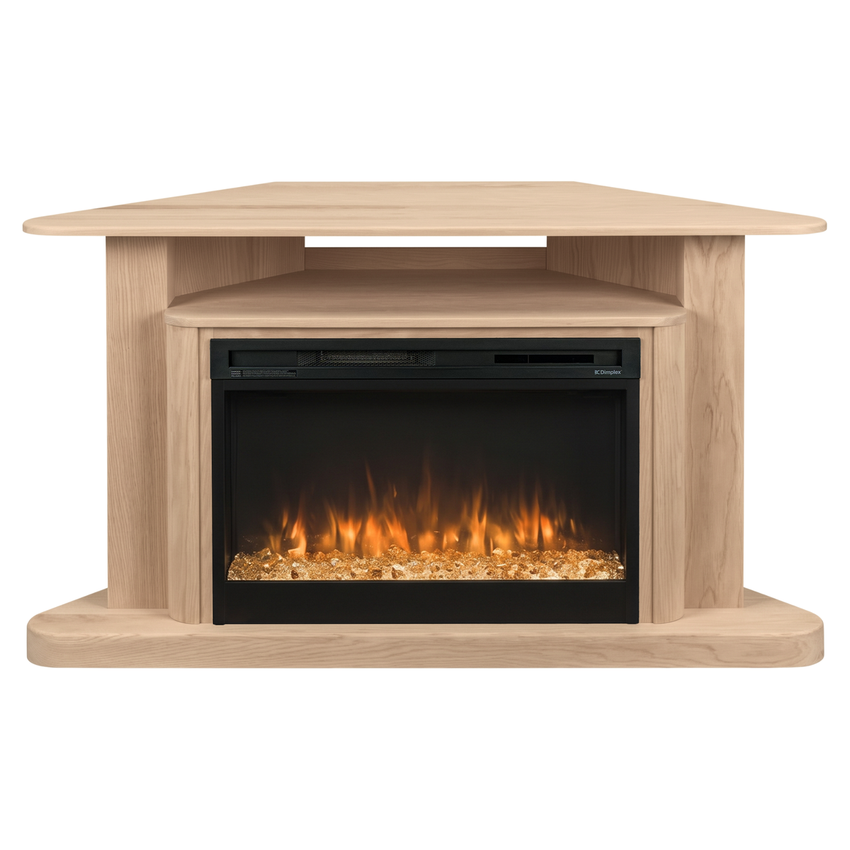 Hoosier Timbercraft Somerset Electric Corner Fireplace