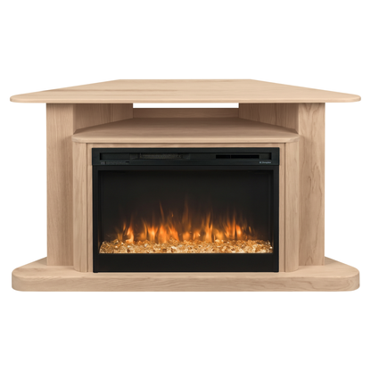 Hoosier Timbercraft Somerset Electric Corner Fireplace