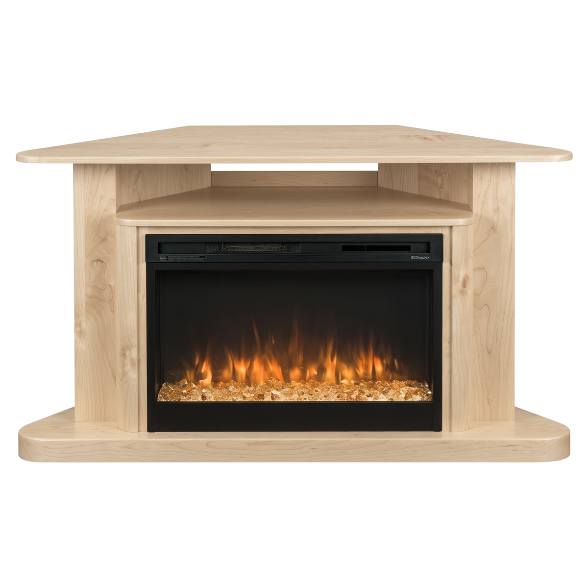 Hoosier Timbercraft Somerset Electric Corner Fireplace