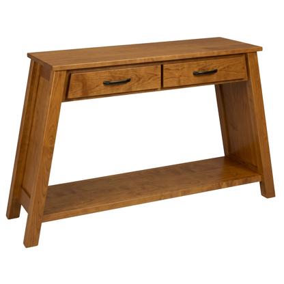 Hoosier Timbercraft Windsor Brown Maple Sofa Table
