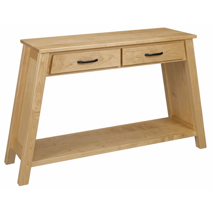 Hoosier Timbercraft Windsor Brown Maple Sofa Table