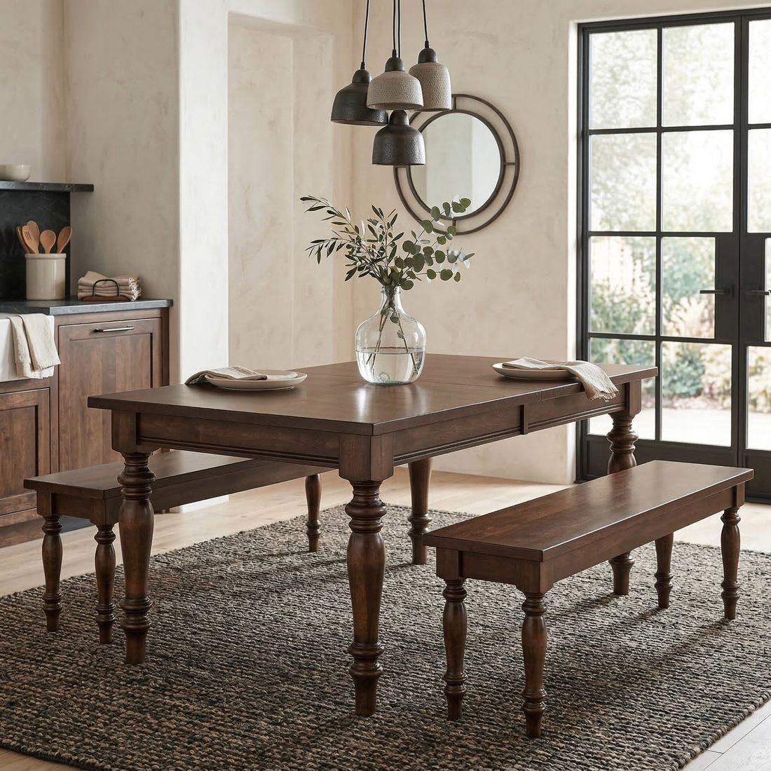 Hoosier Timbercraft Goshen Maple Rectangular Dining Table