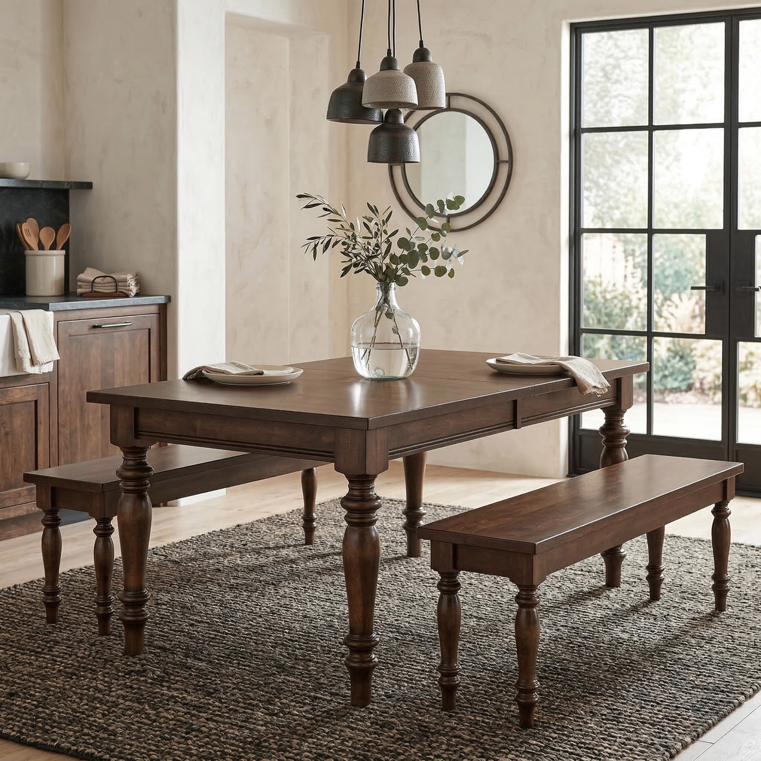 Hoosier Timbercraft Goshen Maple Rectangular Dining Table