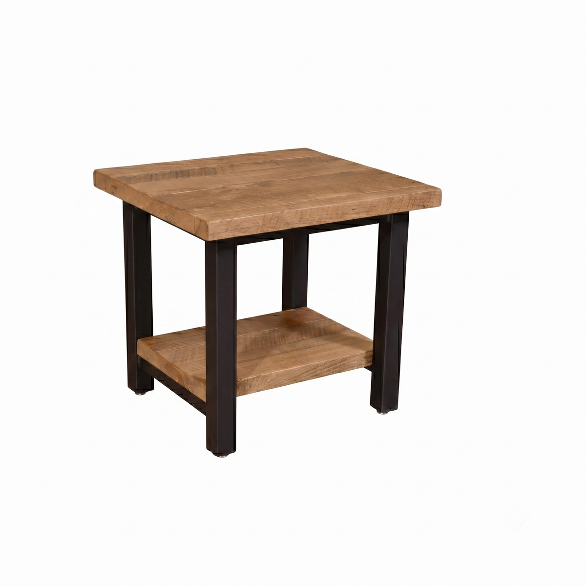 Legacy Estate Helmic Reclaimed Barnwood End Table