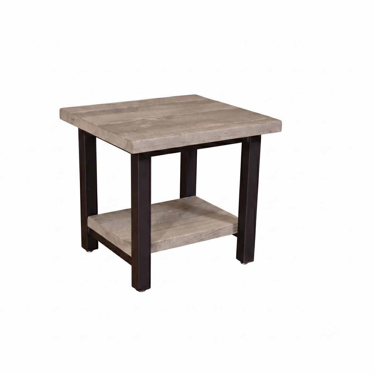 Legacy Estate Helmic Reclaimed Barnwood End Table