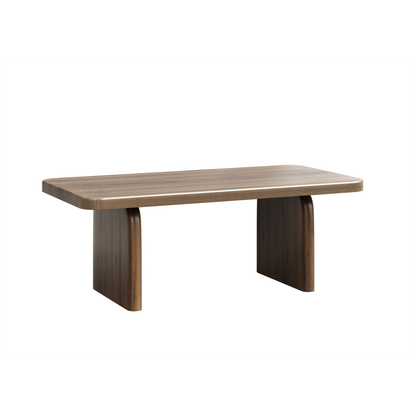 High Bank Woodworks Higley White Oak Coffee Table (Trestle)