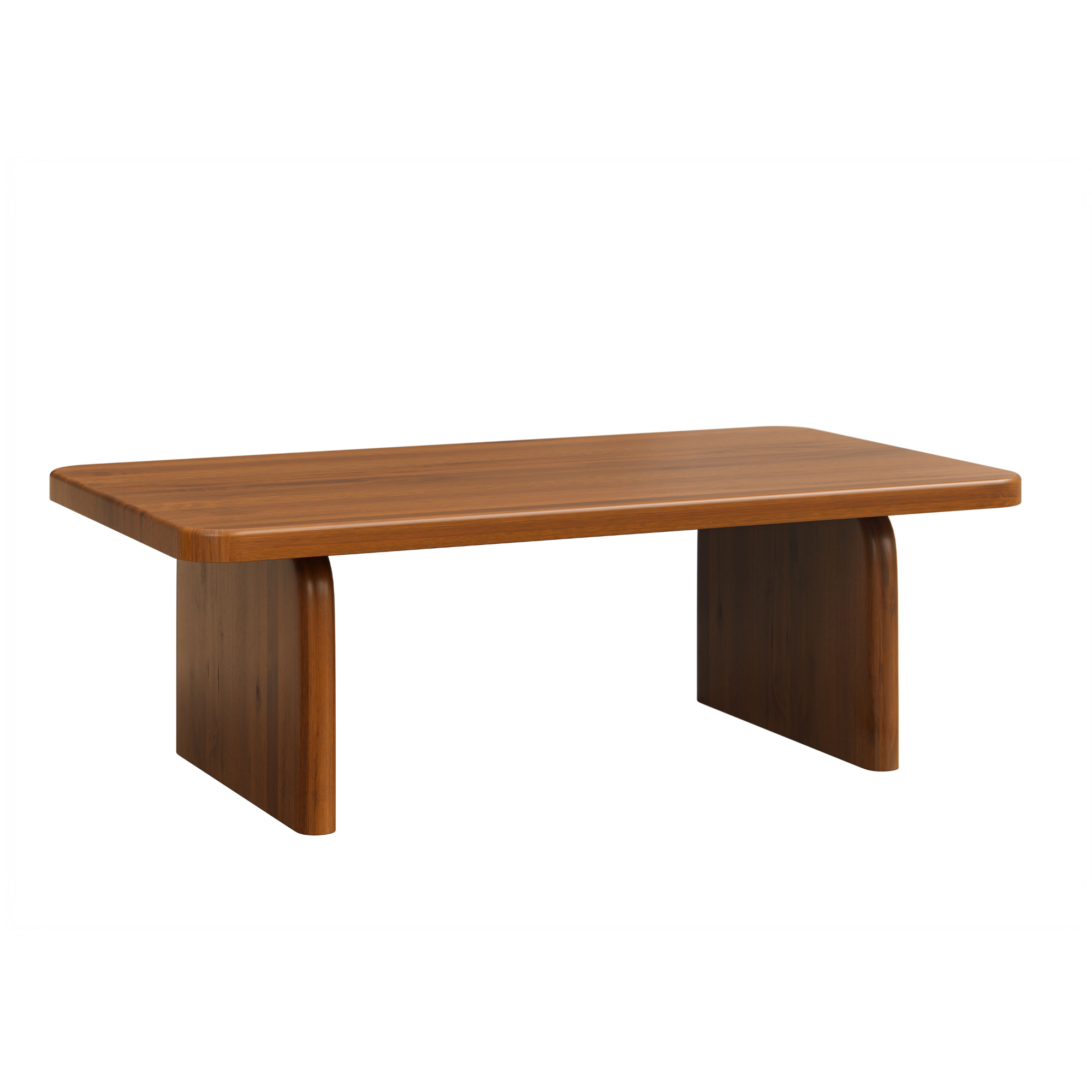 High Bank Woodworks Higley White Oak Coffee Table (Trestle)