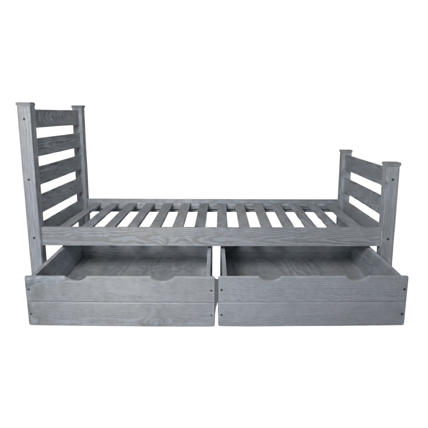 Versaloft Homestead Amish Made Bed Frame with Headboard, Footboard, and 2-Piece Drawers