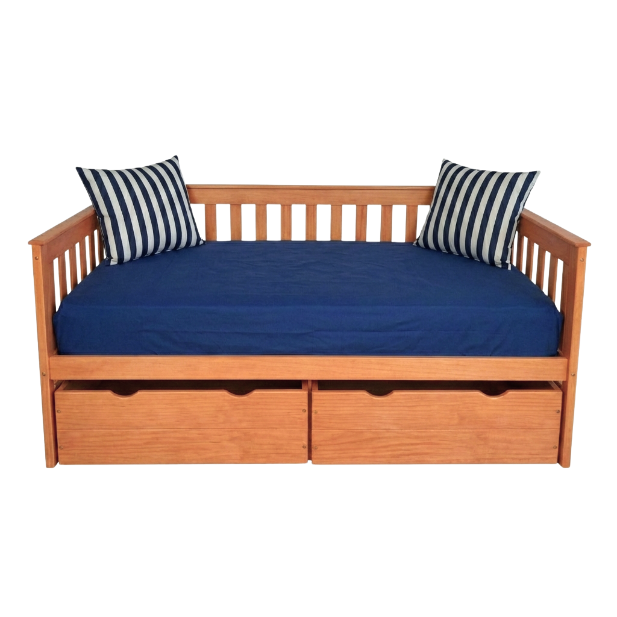 Versaloft Mission Amish Made Daybed Frame with 2-Piece Drawers