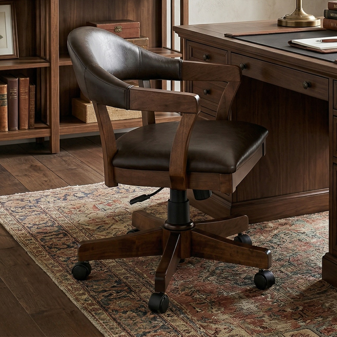 Hoosier Timbercraft Harrison Maple Desk Chair