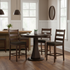 Hoosier Timbercraft Miller Maple Pub Table in Briar Stain