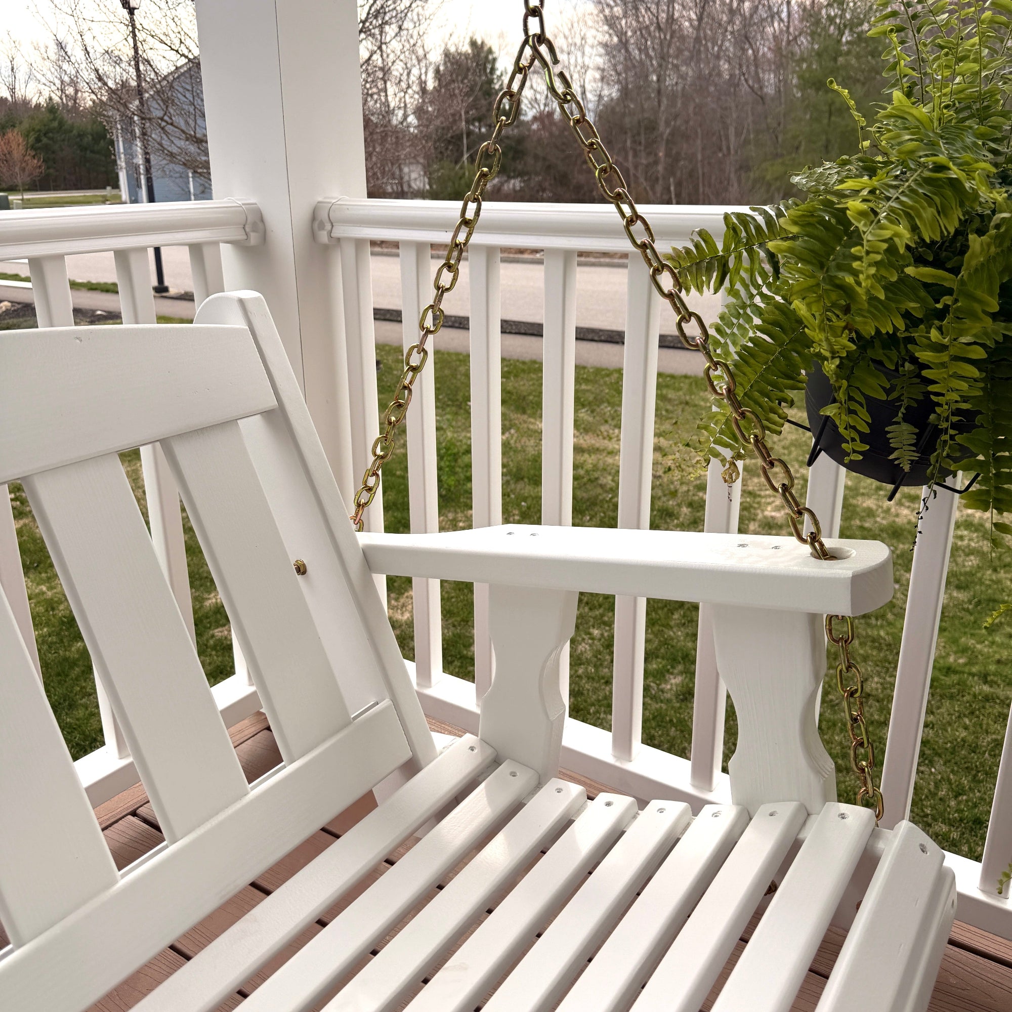 Amish Casual Heavy Duty Mission Porch Swing