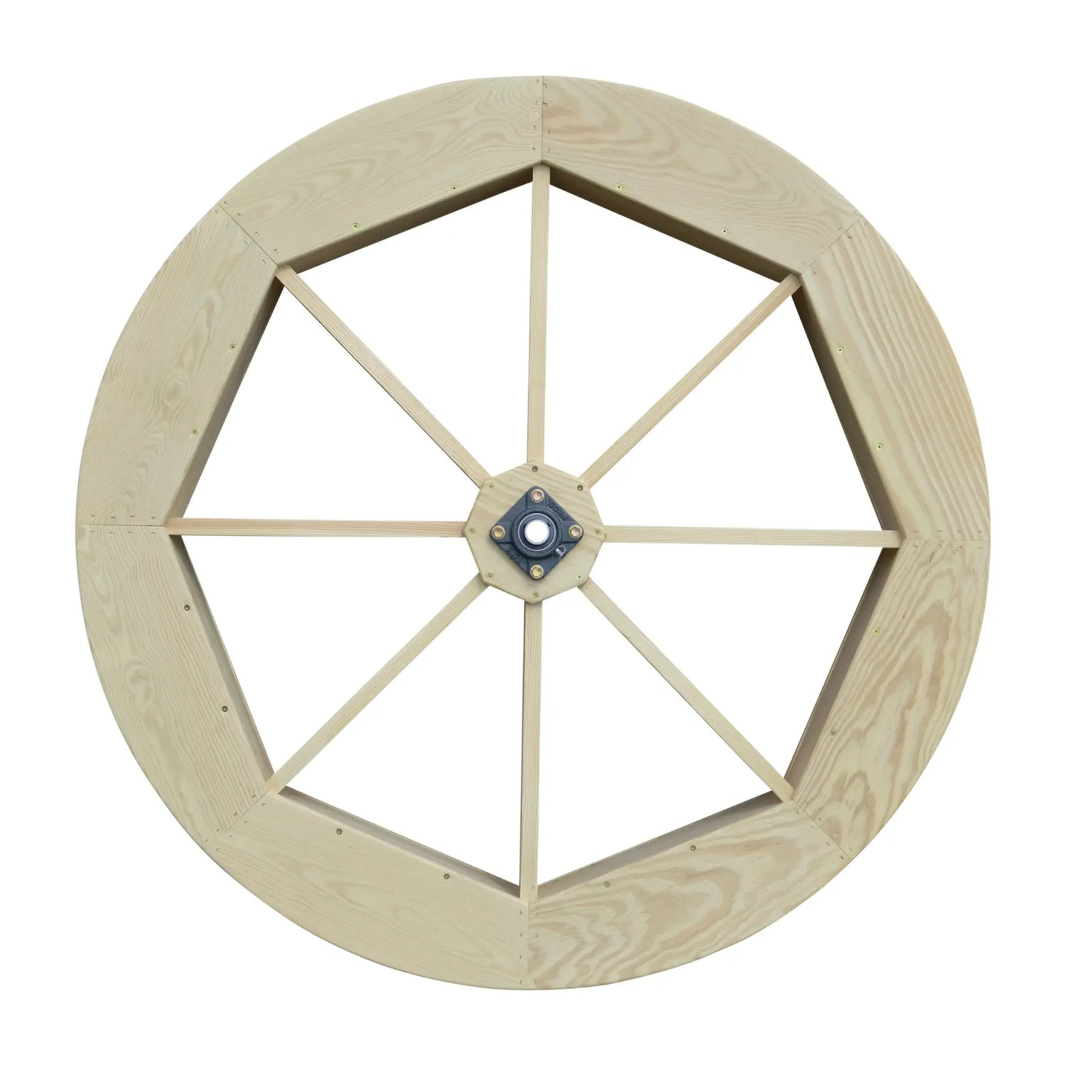 Heritage Lawncraft Amish Wood Outdoor Water Wheel