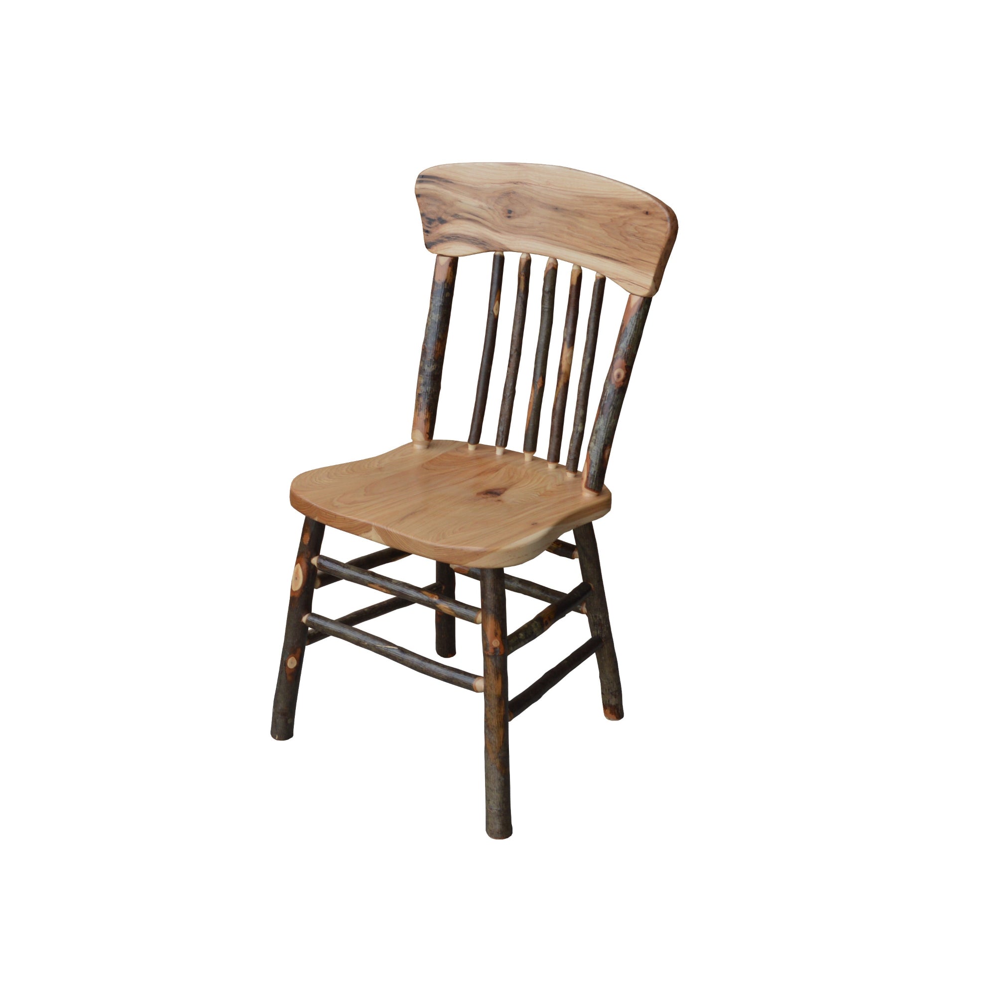 Keystone Amish Co. Hickory Rustic Dining Side Chair