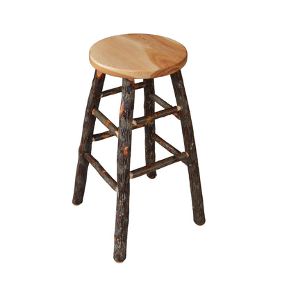 Keystone Amish Co. Hickory Rustic Bar Stool