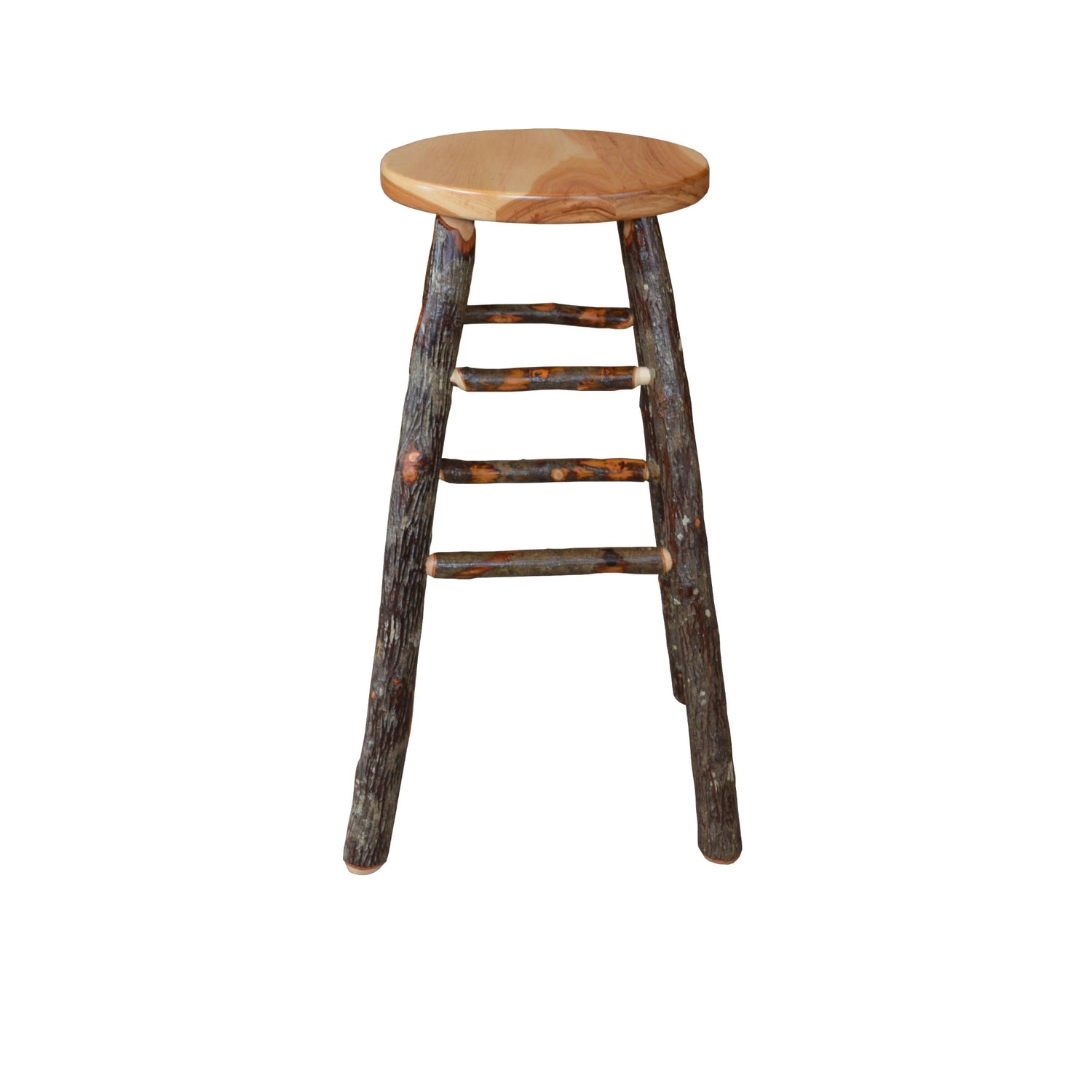 Keystone Amish Co. Hickory Rustic Bar Stool