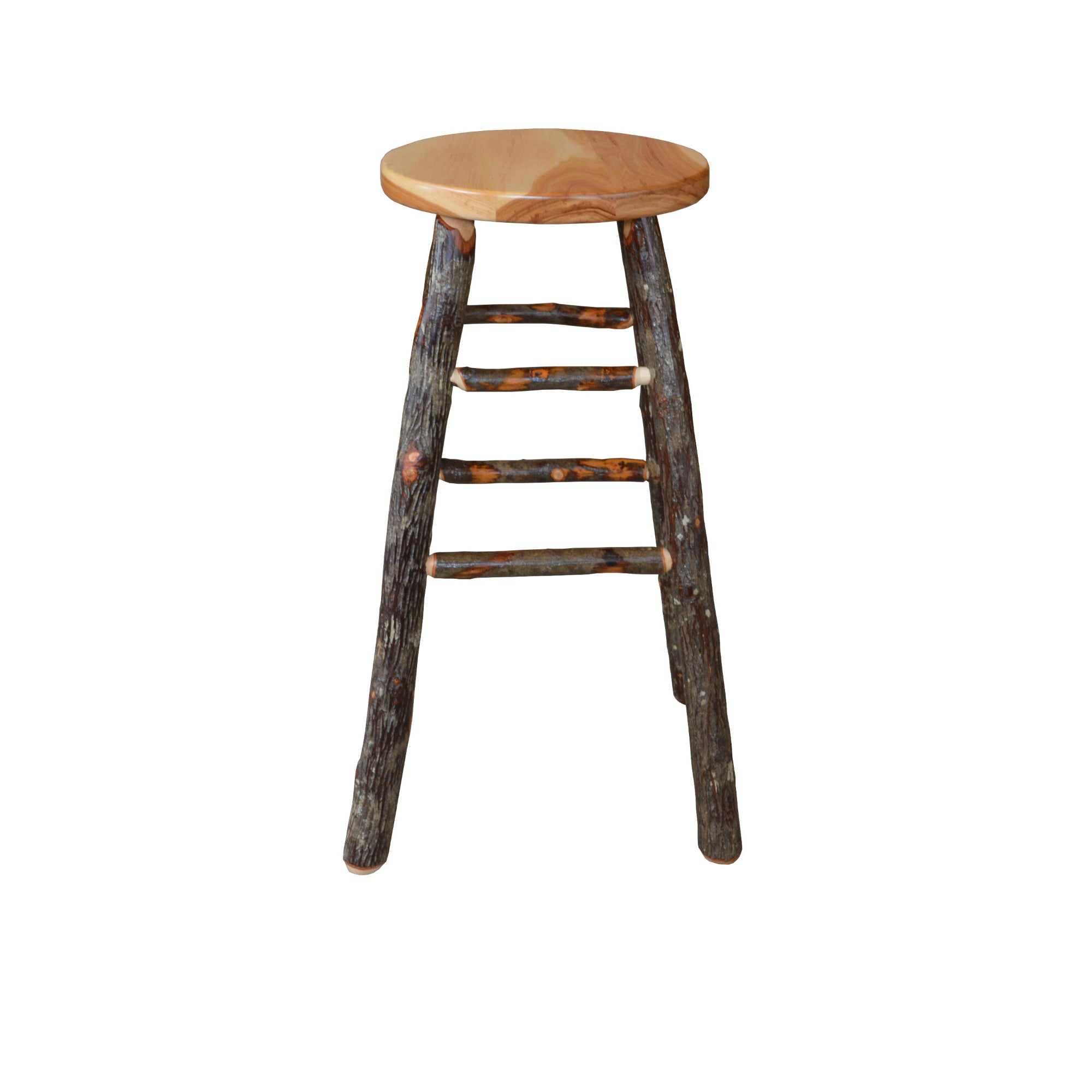 Keystone Amish Co. Hickory Rustic Bar Stool