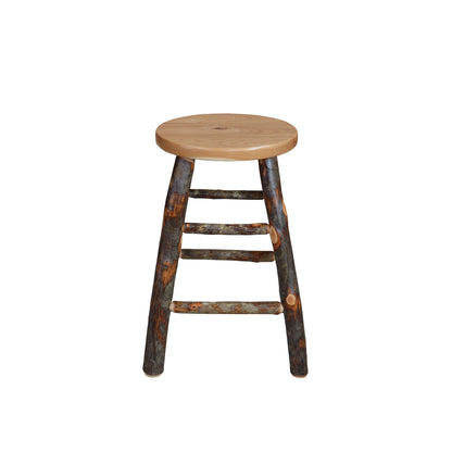 Keystone Amish Co. Rustic Hickory Counter Stool