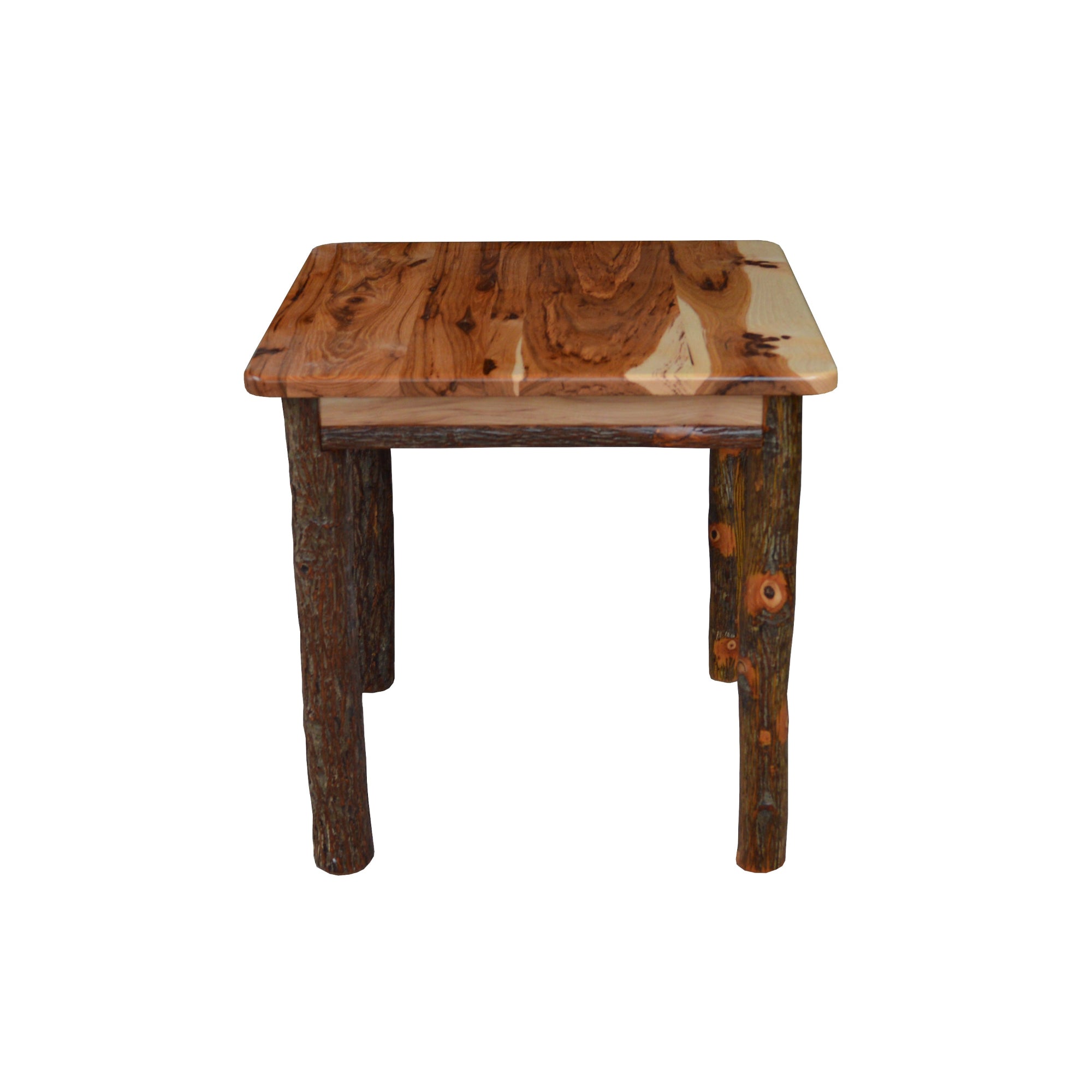 Keystone Amish Co. Hickory Solid Wood End Table