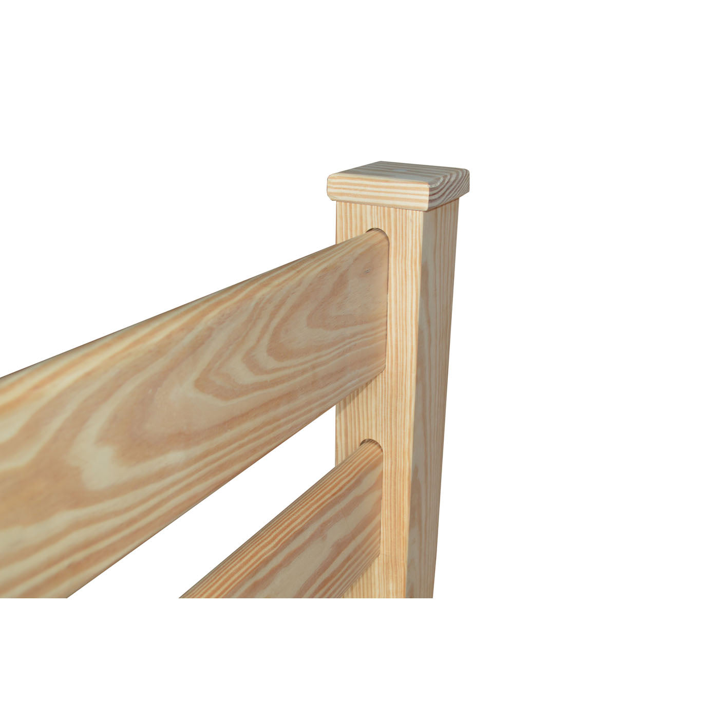 Versaloft Homestead Amish Made Bed Frame With Headboard and Footboard