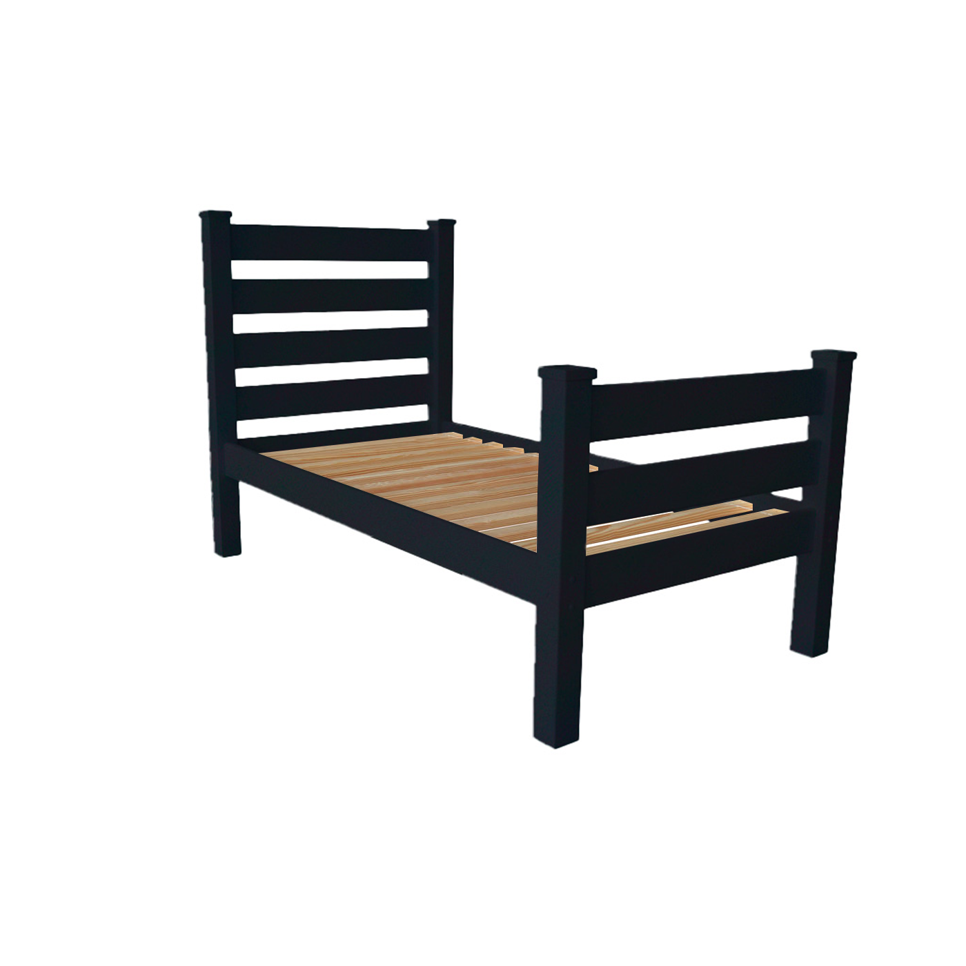 Versaloft Homestead Amish Made Bed Frame With Headboard and Footboard