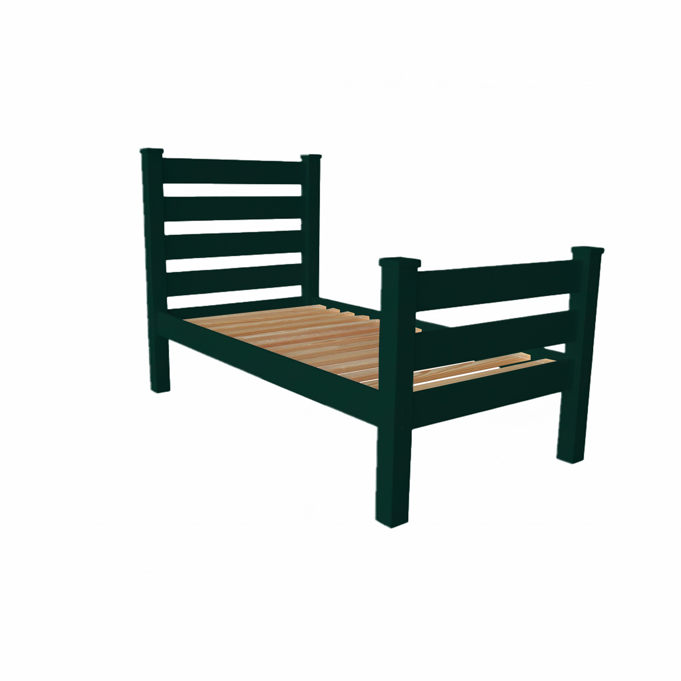 Versaloft Homestead Amish Made Bed Frame With Headboard and Footboard