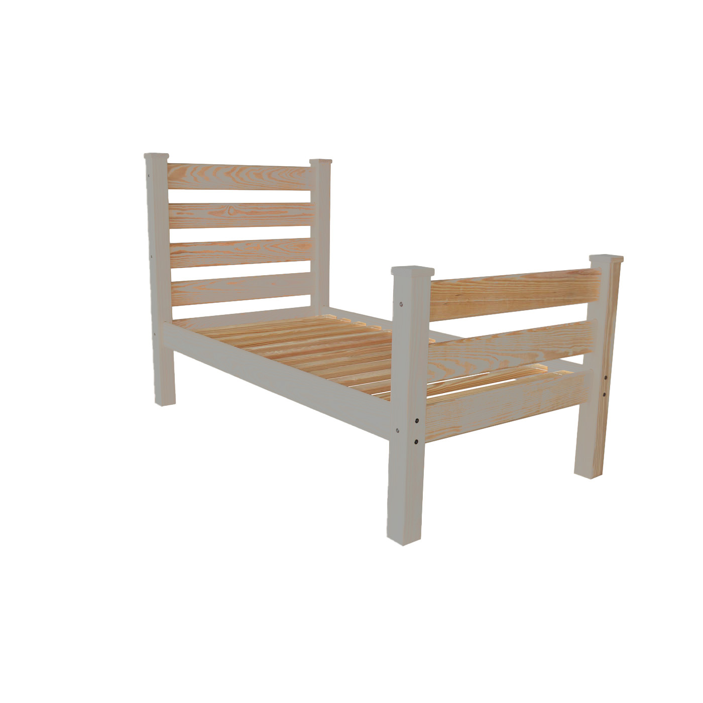 Versaloft Homestead Amish Made Bed Frame With Headboard and Footboard