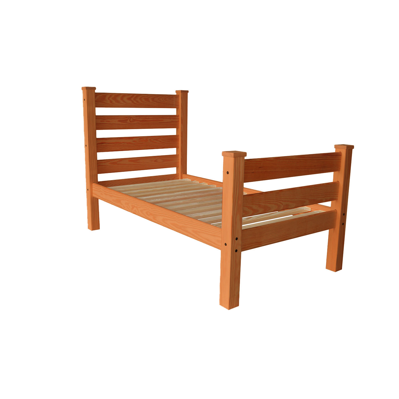 Versaloft Homestead Amish Made Bed Frame With Headboard and Footboard