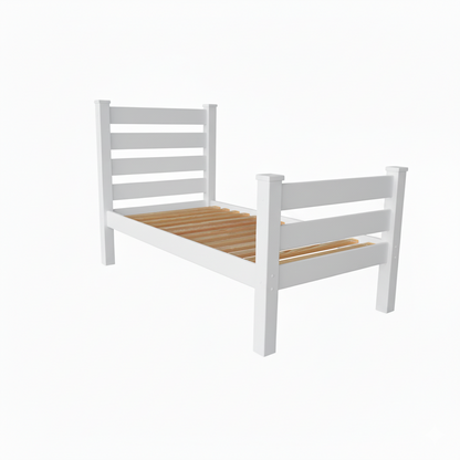 Versaloft Homestead Amish Made Bed Frame With Headboard and Footboard