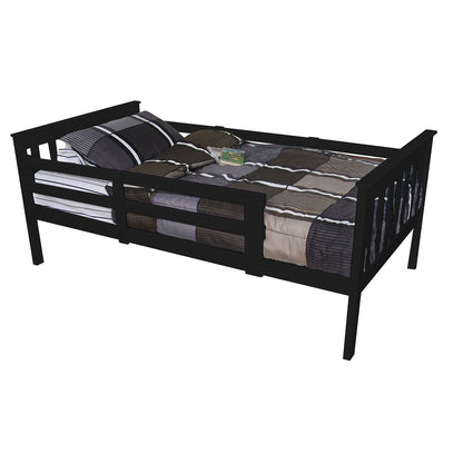 Versaloft Mission Amish Made Kids Bed Frame with Guardrails