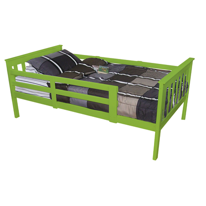 Versaloft Mission Amish Made Kids Bed Frame with Guardrails
