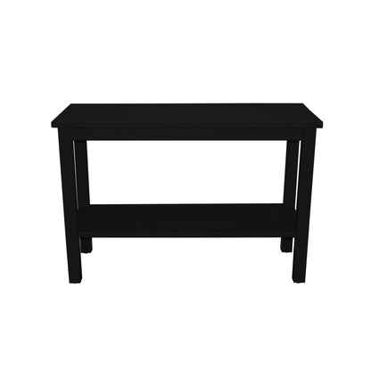 Versaloft Amish Made Wood Console Table with Shelf