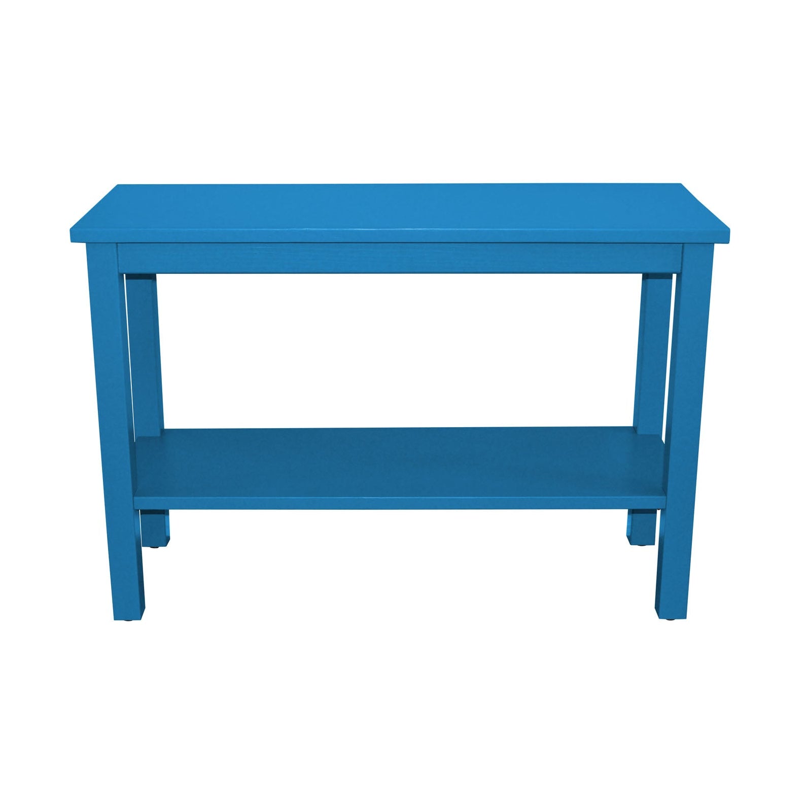 Versaloft Amish Made Wood Console Table with Shelf