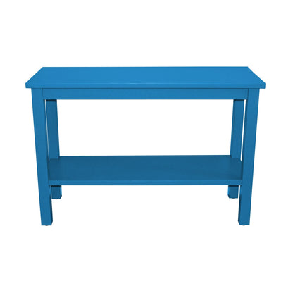 Versaloft Amish Made Wood Console Table with Shelf