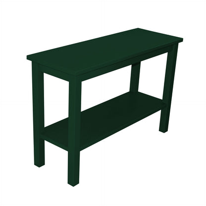 Versaloft Amish Made Wood Console Table with Shelf