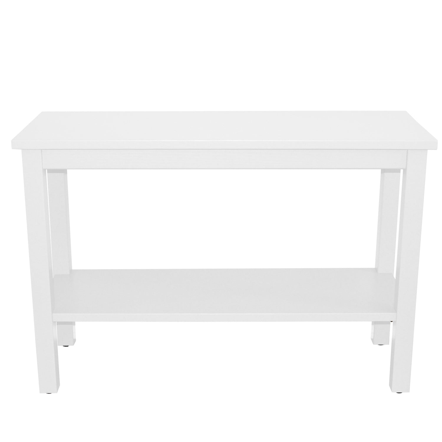 Versaloft Amish Made Wood Console Table with Shelf